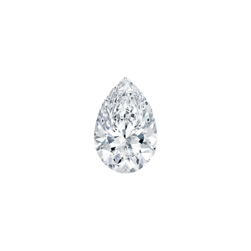 13.32 Carat PEAR D VVS1 Lab Diamond Engagement Ring