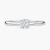 0.44 Carat CUSHION D VS2 Lab Diamond Engagement Ring