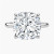 6.91 Carat CUSHION E VVS2 Lab Diamond Engagement Ring