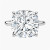 21.66 Carat CUSHION E VVS1 Lab Diamond Engagement Ring