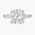 3.93 Carat CUSHION F VS1 Lab Diamond Engagement Ring