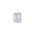 16.79 Carat EMERALD F VS1 Lab Diamond Engagement Ring
