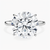 8.54 Carat ROUND D VVS2 Lab Diamond Engagement Ring