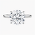 4.22 Carat ROUND D VVS1 Lab Diamond Engagement Ring