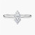 0.88 Carat MARQUISE F VS1 Lab Diamond Engagement Ring
