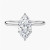 1.65 Carat MARQUISE F VS1 Lab Diamond Engagement Ring