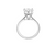 16.21 Carat ROUND D VVS1 Lab Diamond Engagement Ring