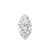 0.36 Carat MARQUISE F VVS1 Lab Diamond Engagement Ring