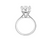 21.99 Carat ROUND E VS2 Lab Diamond Engagement Ring