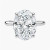 7.59 Carat OVAL F VVS1 Lab Diamond Engagement Ring