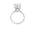 24.63 Carat ROUND E VS2 Lab Diamond Engagement Ring