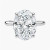 24.1 Carat OVAL F VVS1 Lab Diamond Engagement Ring