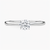 0.82 Carat ROUND E VVS2 Lab Diamond Engagement Ring