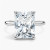 12.25 Carat RADIANT D VVS1 Lab Diamond Engagement Ring