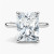 5.5 Carat RADIANT F VS2 Lab Diamond Engagement Ring