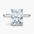3.65 Carat RADIANT F VS2 Lab Diamond Engagement Ring