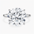 9.78 Carat ROUND E VVS1 Lab Diamond Engagement Ring