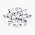 13.85 Carat ROUND F VS2 Lab Diamond Engagement Ring