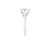 19.33 Carat ROUND F VVS2 Lab Diamond Engagement Ring