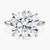 12.28 Carat ROUND F VVS1 Lab Diamond Engagement Ring