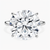 15.88 Carat ROUND F VVS1 Lab Diamond Engagement Ring