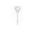 17.52 Carat ROUND F VVS1 Lab Diamond Engagement Ring
