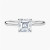 1.97 Carat ASSCHER D VS2 Lab Diamond Engagement Ring
