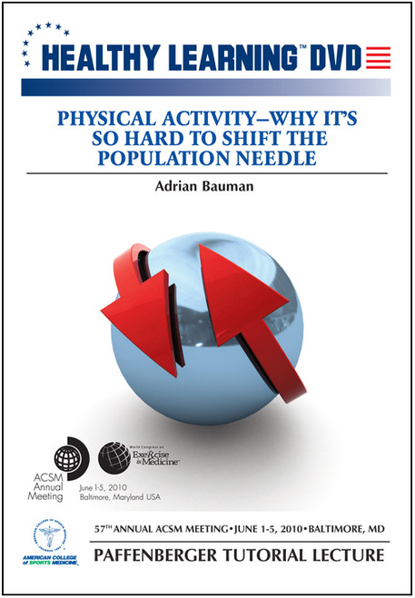 Physical Activity-Why It's So Difficult to Shift the Population Needle