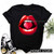 Bougie Besos - Watercolor Graphic T Shirt Top