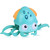 Rechargeable Baby Crawling Octopus Toy with Music LED Lighting Children Electric Moving Walking Kid Toy Obstacle Avoidance Function Suit for Kids Over 4 Year Old