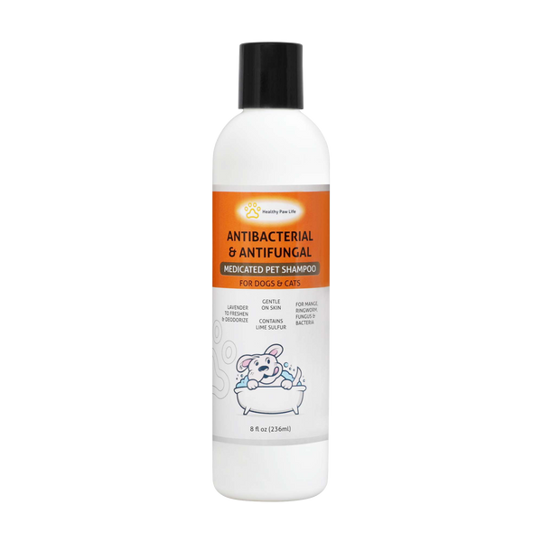 Lime Sulfur Pet Shampoo - Pet Care and Veterinary Solution for Itchy and Dry Skin - Safe for Dog, Cat, Puppy, Kitten, Horse