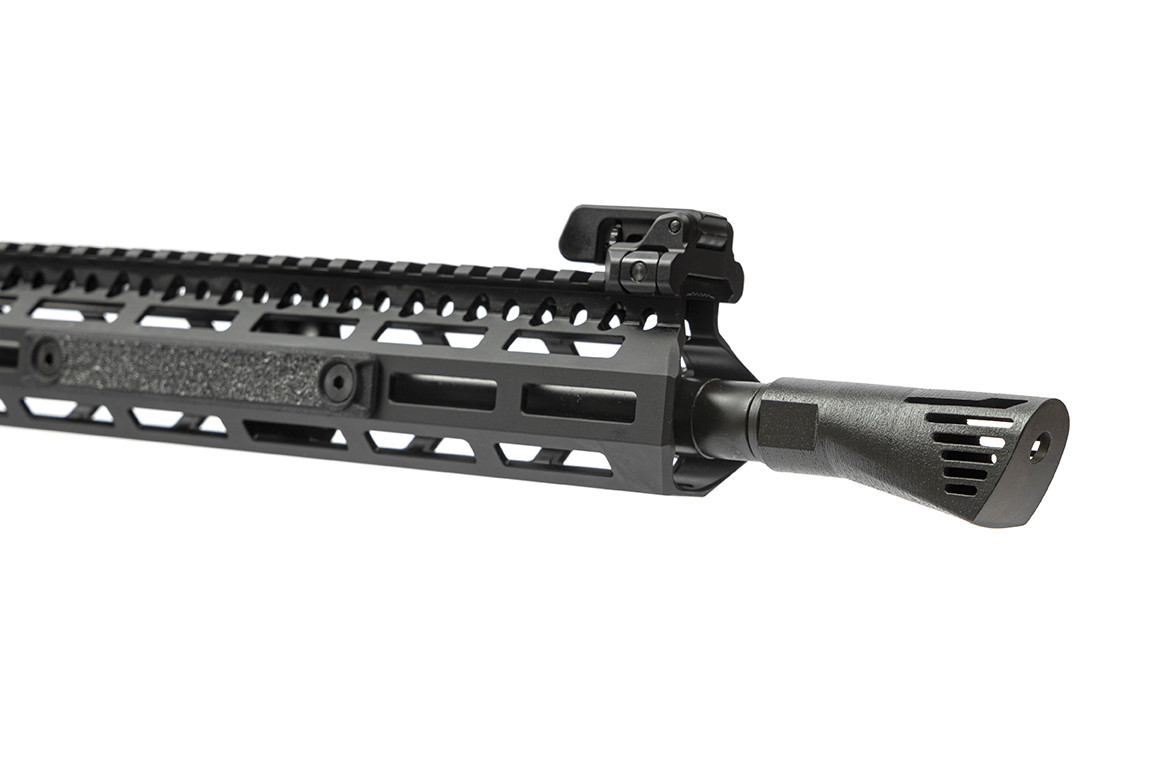 NERO 556 AR15 Muzzle Brake, 3D Printed Inconel