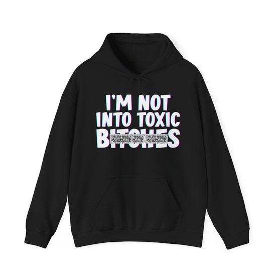I'm Not Into Toxic Bitches - Hoodie (blurred)