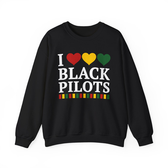 I Love Black Pilots - Sweatshirt