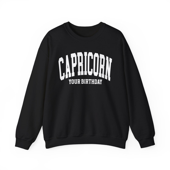 Capricorn (Customize Birthday Date) - Sweatshirt