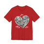 Valentines Day Money Heart  T-shirt