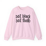 50% Black 50% FAAFO Sweatshirt