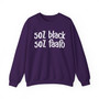 50% Black 50% FAAFO Sweatshirt