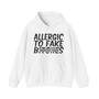 Allergic To Fake Bitches - Hoodie (blurred print)