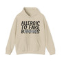 Allergic To Fake Bitches - Hoodie (blurred print)