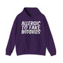 Allergic To Fake Bitches - Hoodie (blurred print)
