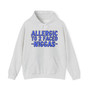 Allergic To 2 Faced  Niggas - Hoodie (blue print)