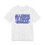 Allergic To Cheap Niggas - T-shirt (blue print)