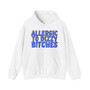 Allergic To Dizzy Bitches - Hoodie (blue print)