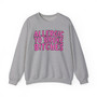 Allergic To Broke Bitches -  Sweatshirt - (pink print)