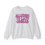 Allergic To Lazy Niggas - Sweatshirt - (pink print)