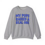 My Pops Raised A Real One (Blue Print) - Sweatshirt