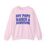 My Pops Raised A Survivor (Blue Print) - Sweatshirt