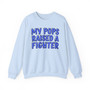 My Pops Raised A Fighter (Blue Print) - Sweatshirt