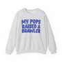 My Pops Raised A Brawler (Blue Print) - Sweatshirt